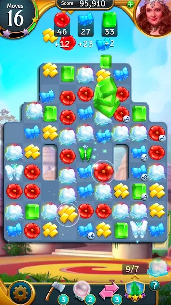 The Wizard of Oz Magic Match 3 screenshot