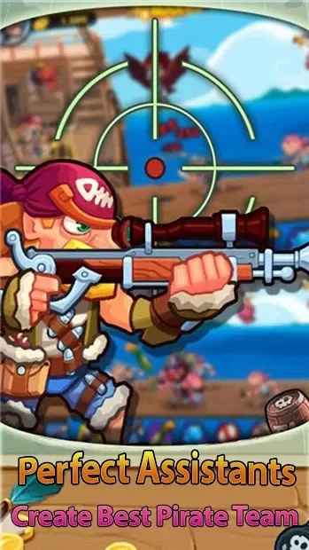 Pirate Defender Premium: Captain Shooting Offline screenshot