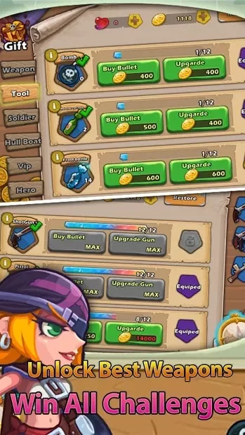 Pirate Defender Premium: Captain Shooting Offline screenshot