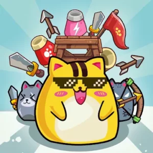 Cat'n'Robot: Idle Defense - Cute Castle TD Game icon