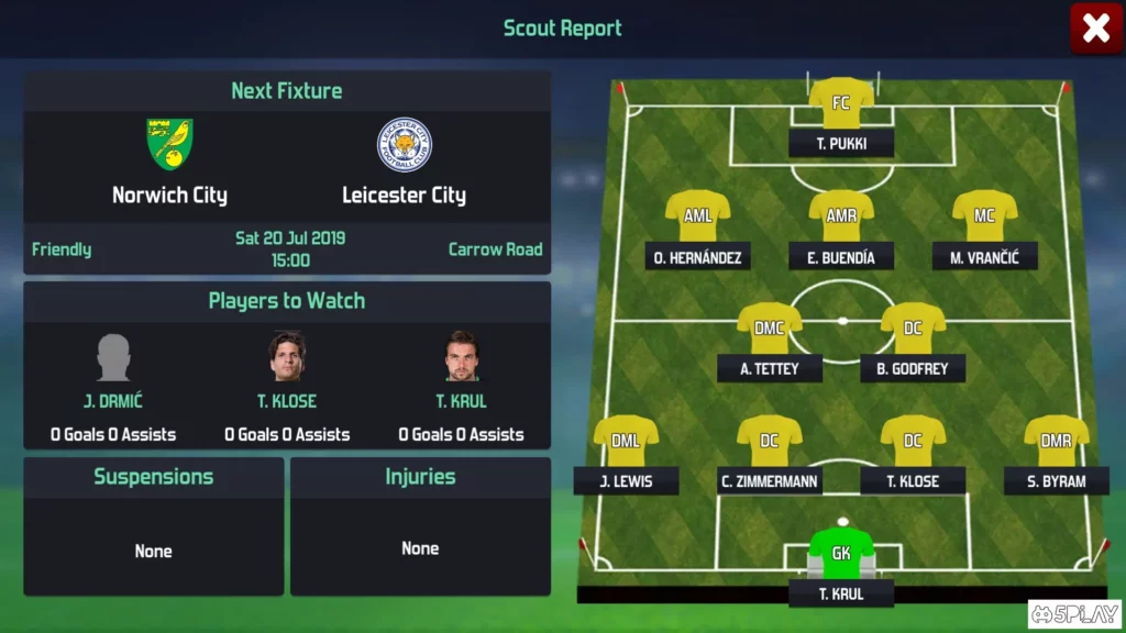 SOCCER MANAGER 2020 screenshot