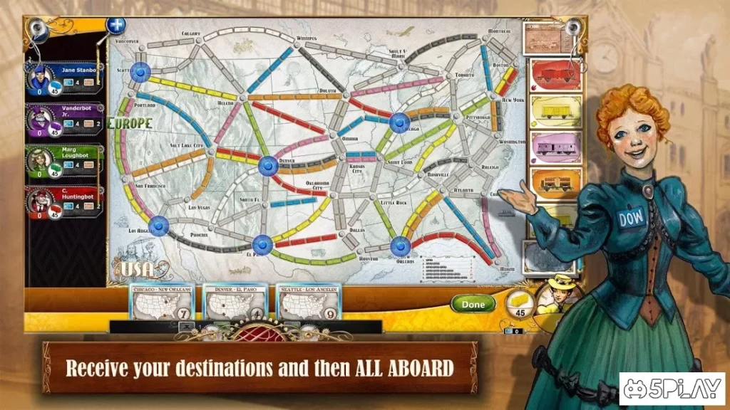 Ticket to Ride screenshot