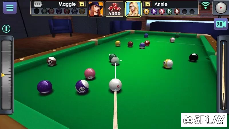 3D бильярд screenshot
