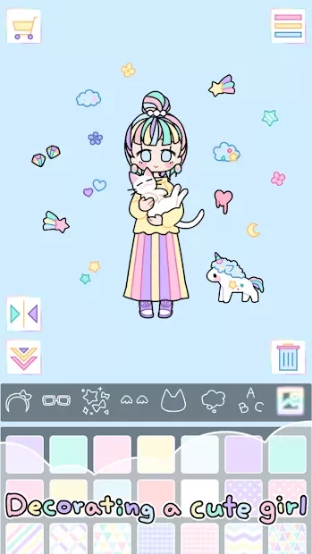 Пастельная Девочка screenshot