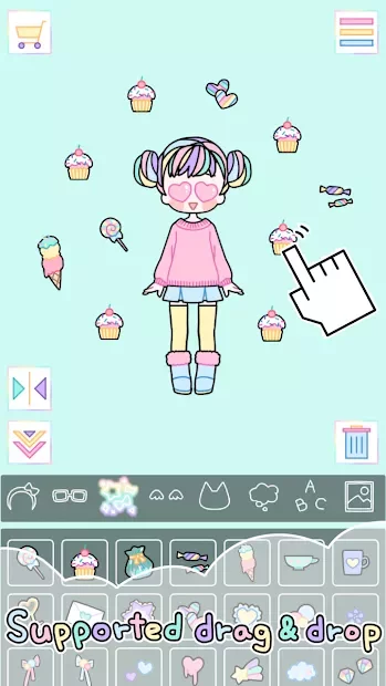Пастельная Девочка screenshot