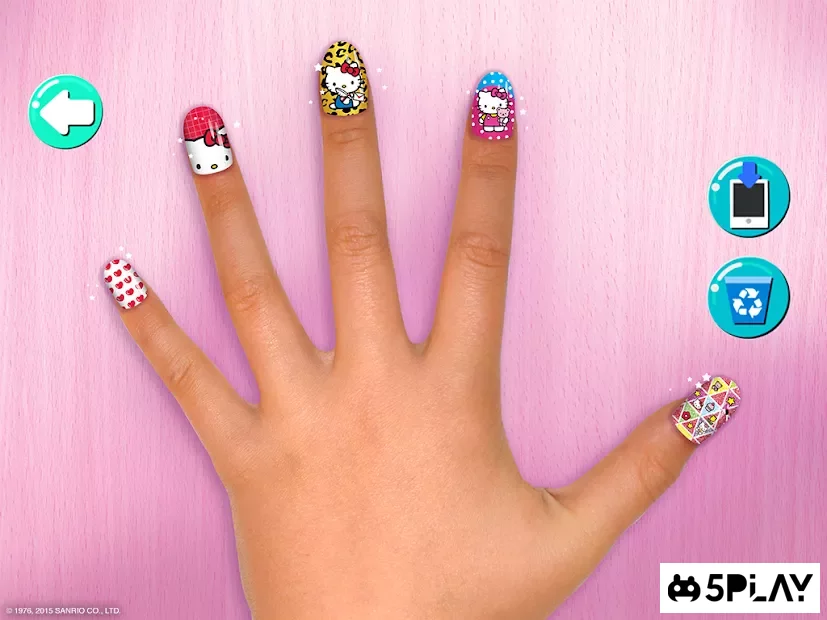 Маникюрный салон Hello Kitty screenshot