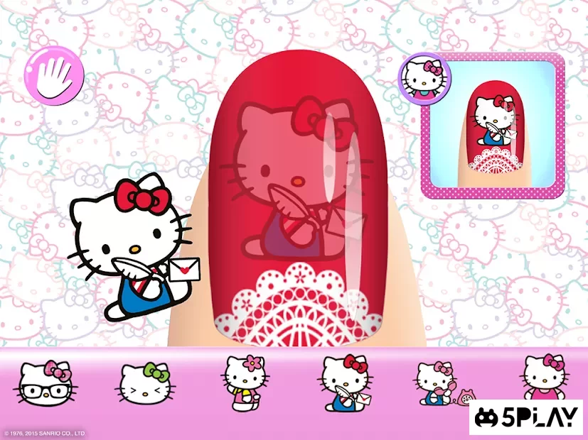 Маникюрный салон Hello Kitty screenshot
