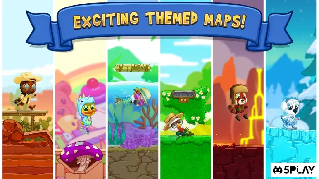 Fun Run 3 - гонки мультиплеер screenshot