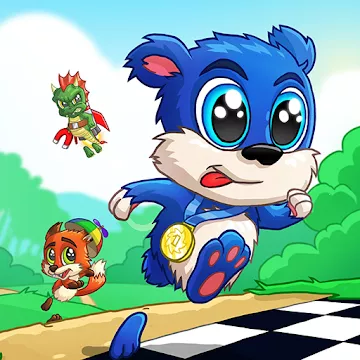 Fun Run 3 - гонки мультиплеер icon