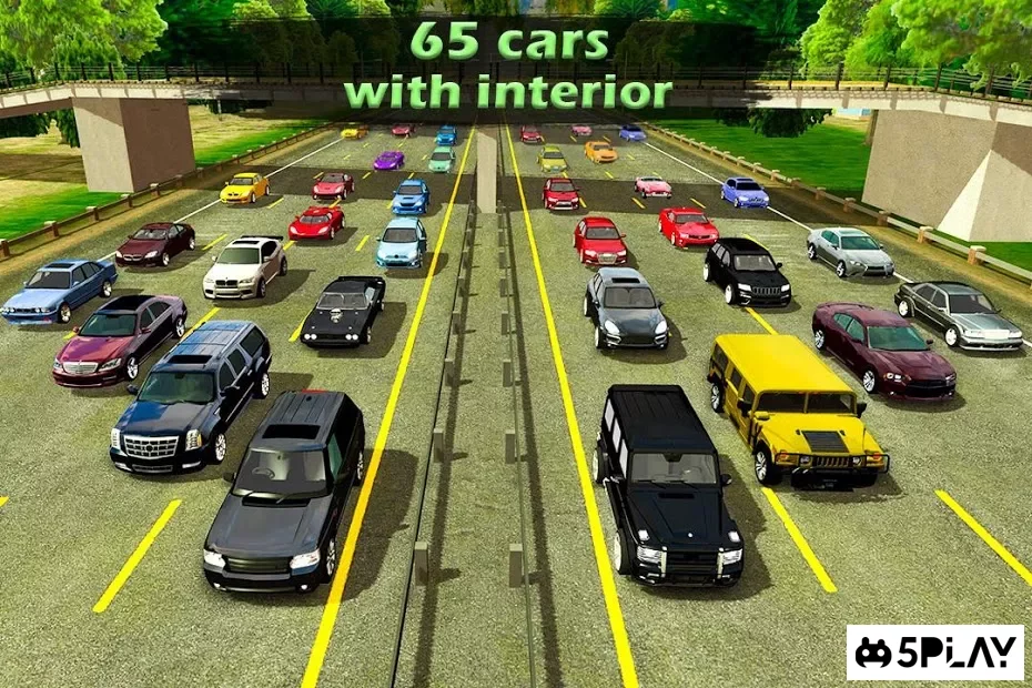 Manual gearbox Car parking screenshot