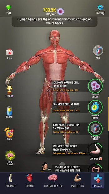 Idle Human screenshot