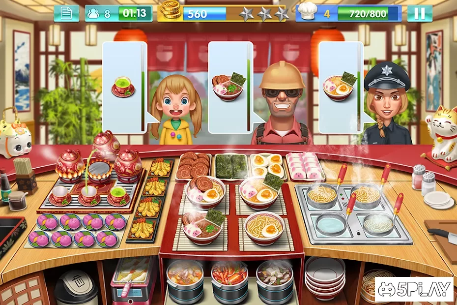 Crazy Cooking - Star Chef screenshot