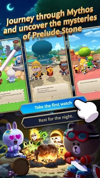 LINE BROWN STORIES screenshot