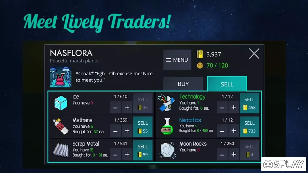 Galaxy Trader screenshot