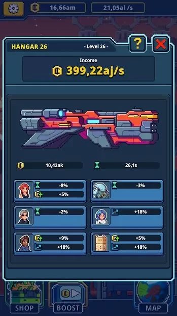 Idle Space Tycoon - Incremental Cash Game screenshot