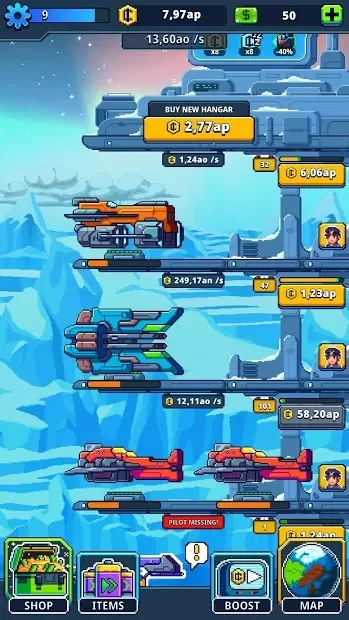 Idle Space Tycoon - Incremental Cash Game screenshot