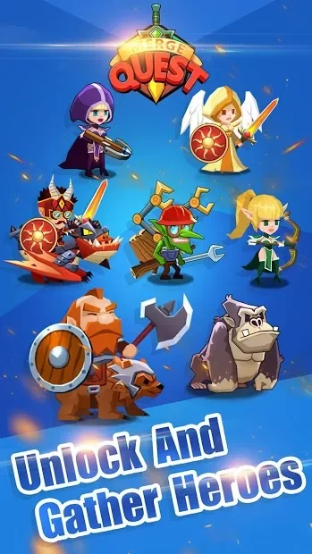 Merge Quest - Craft & Idle RPG screenshot