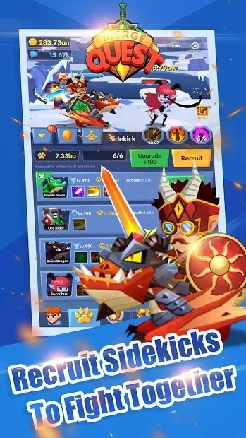 Merge Quest - Craft & Idle RPG screenshot