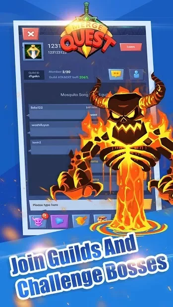 Merge Quest - Craft & Idle RPG screenshot