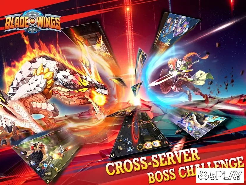 Blade & Wings: Future Fantasy 3D Anime MMORPG Game screenshot