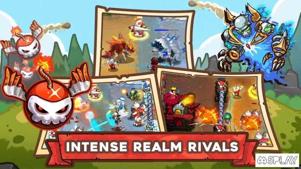 King Rivals: War Clash - PvP-стратегия screenshot