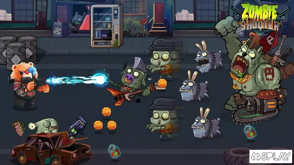 Bear Gunner : Zombie Shooter screenshot