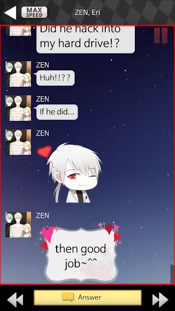 Mystic Messenger screenshot