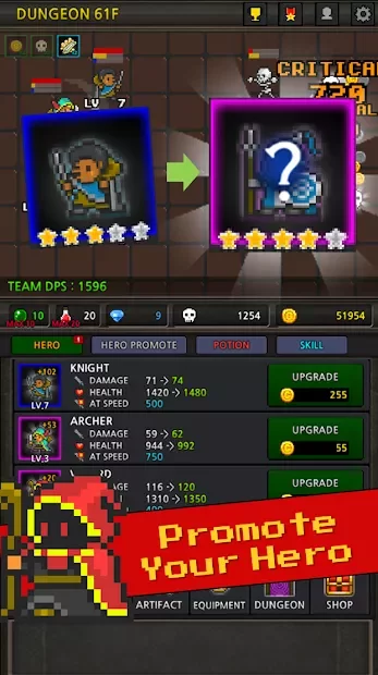 Поднятие вечеринки VIP - Grow Heroes screenshot