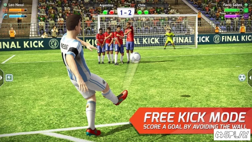 Final kick 2019: Online football screenshot