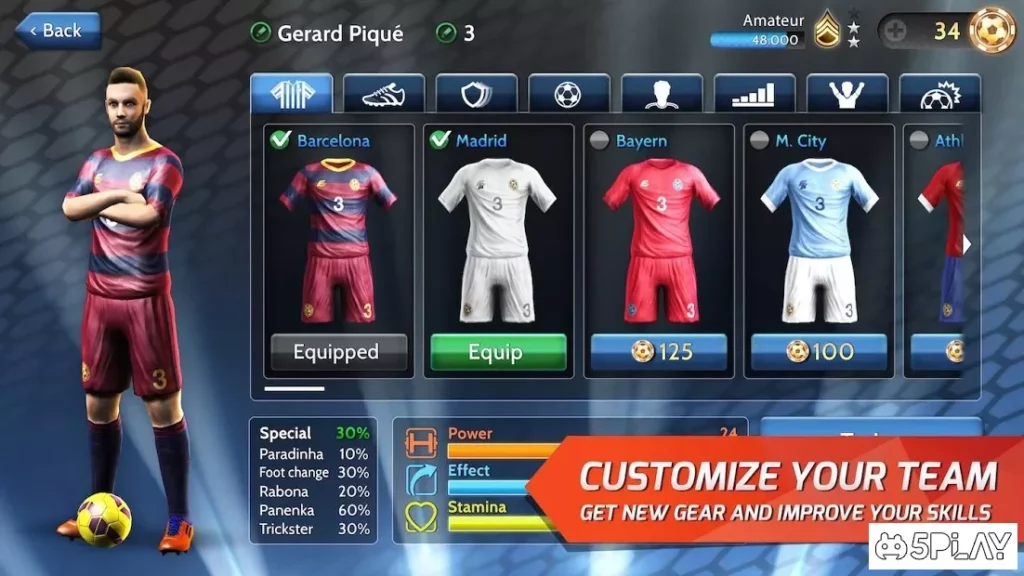 Final kick 2019: Online football screenshot
