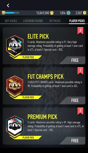 PACYBITS FUT 20 screenshot