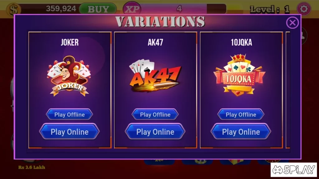 Teen Patti Royal (Online & Offline) screenshot
