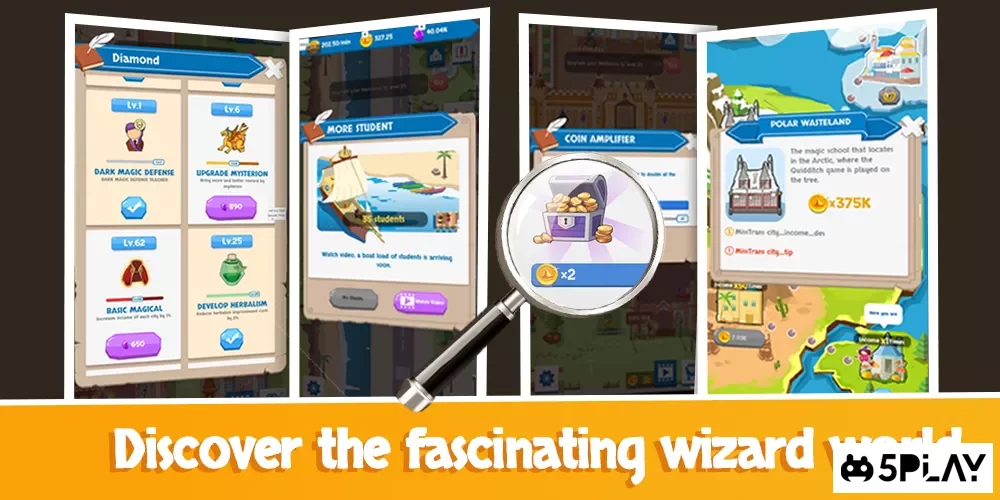 Idle Wizard School - Ассамблея Волшебников screenshot