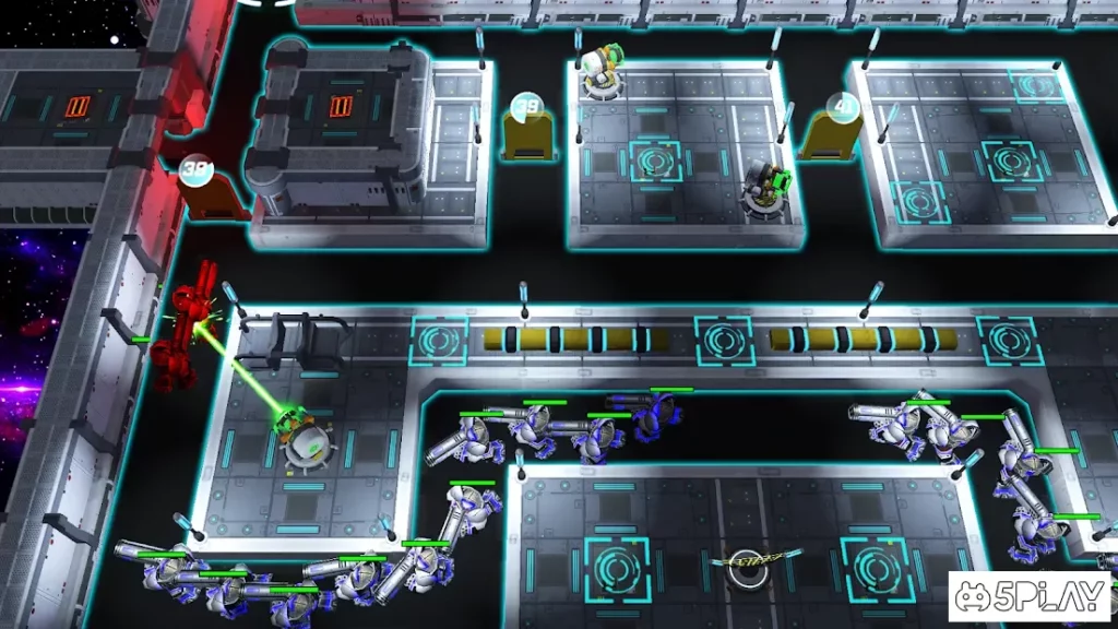 Planet Modular Tower Defense. Sci-Fi TD. screenshot