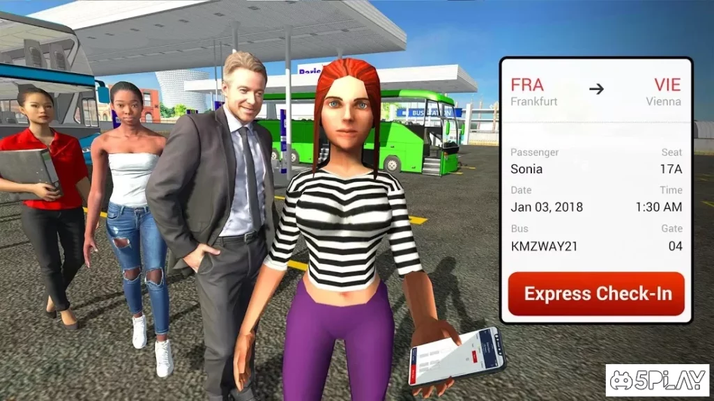Симулятор вождения автобуса 2018 screenshot