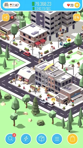 Idle Island - Постройте город на своем острове! screenshot