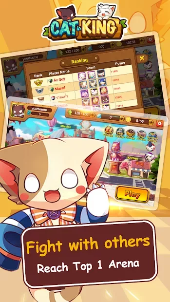Cats King - Dog Wars: RPG Summoner Cat Game screenshot