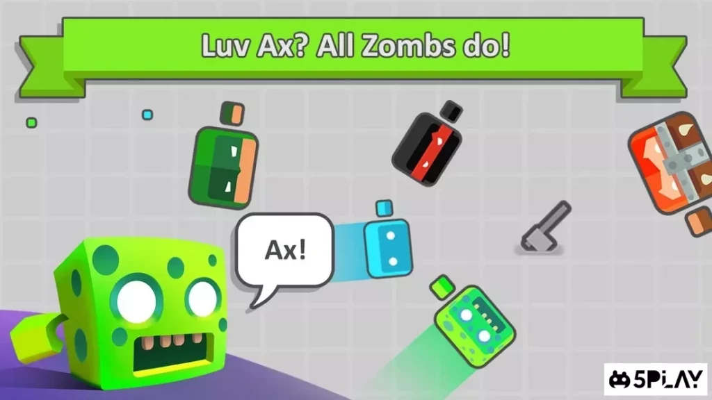 Zlax.io Zombs Luv Ax screenshot