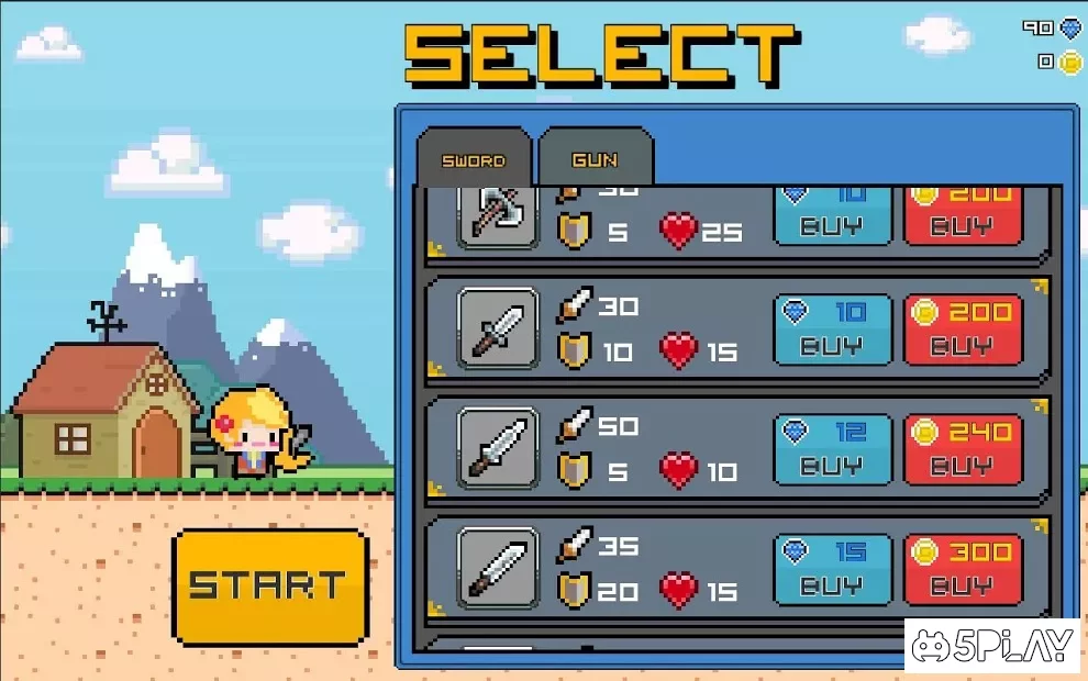 Pixel Survive screenshot