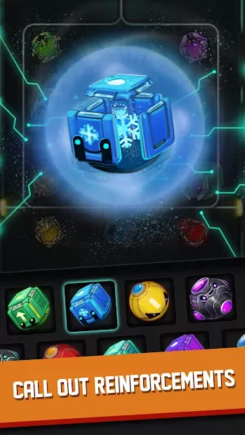 Cybershock : TD Idle & Merge screenshot