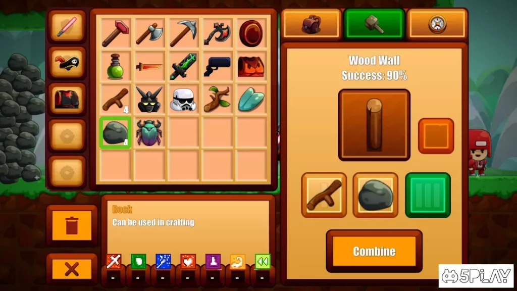 Супер-героическая игра-выживание мультфильмов screenshot
