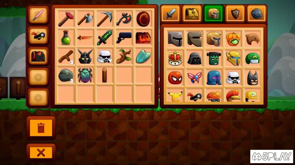 Супер-героическая игра-выживание мультфильмов screenshot