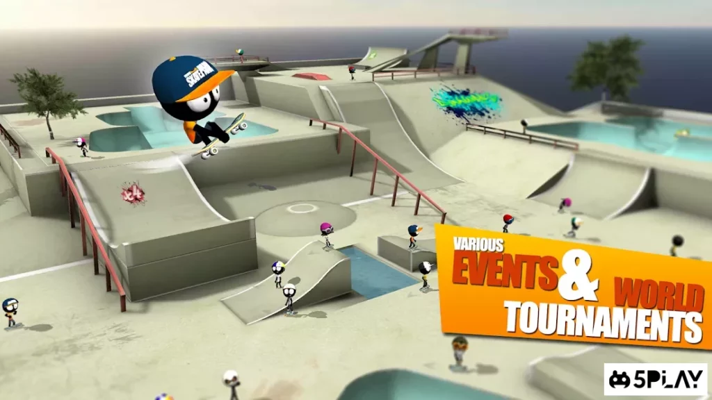 Stickman Skate Battle screenshot