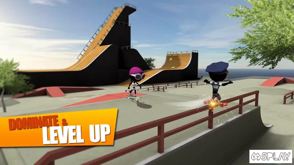 Stickman Skate Battle screenshot