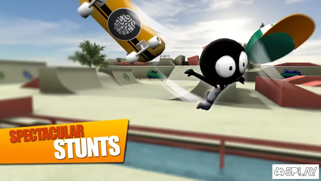 Stickman Skate Battle screenshot