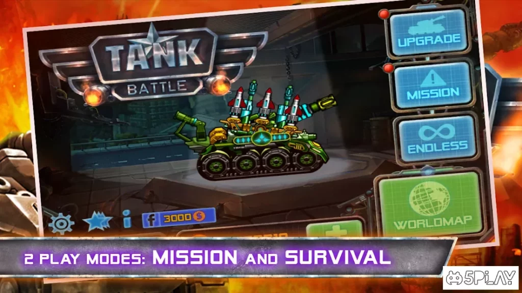 Tank Battle (Free, no ads) screenshot