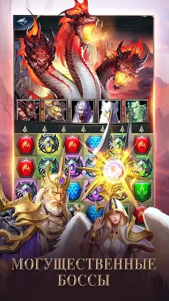 MythWars & Puzzles: RPG «три в ряд» screenshot