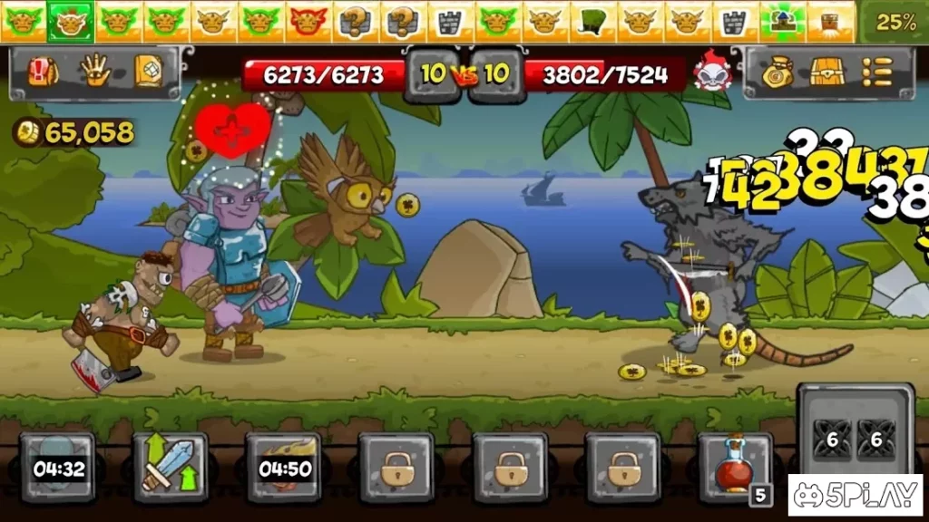 Let's Journey (idle clicker rpg) screenshot