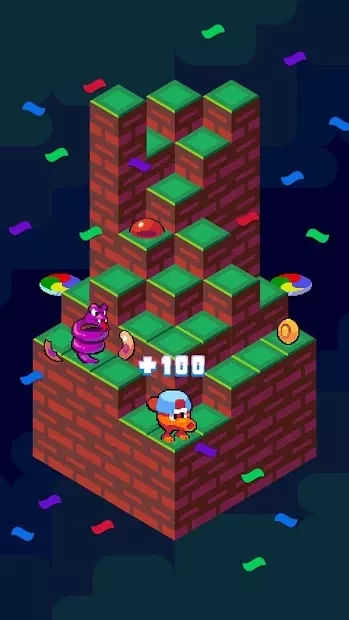 Q*bert screenshot