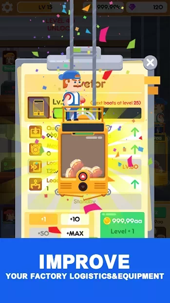 Idle Burger Factory - Tycoon Empire Game screenshot